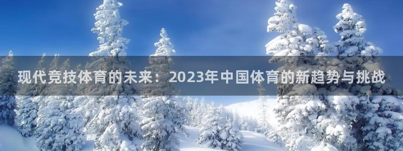 现代竞技体育的未来：2023年中国体育的新趋势与挑战