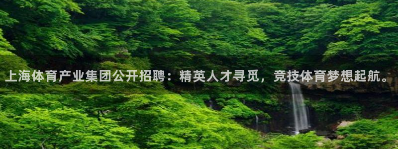 上海体育产业集团公开招聘：精英人才寻觅，竞技体育梦想起航。